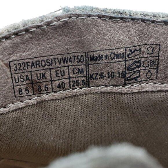 Vionic Faros Fringed Bootie Womens‎ 8.5 Brown Suede Ankle Zipper - Picture 9 of 9